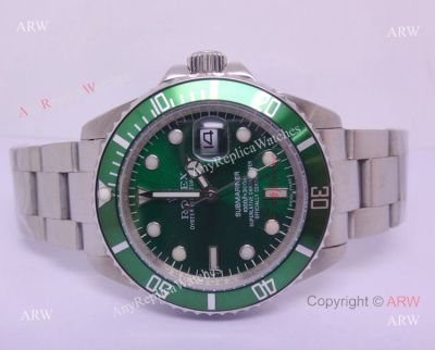 Classic Model Rolex Submariner 16610LV Green Dial Green Bezel Replica Watch